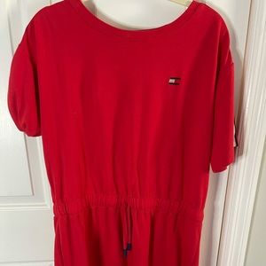 Red Tommy Hilfiger Sports Dress